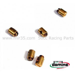 Serre Cable Poign&eacute;e de Gaz Domino 5x6 Laiton Pour Tirage Rapide Moto Cyclo Scooter