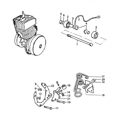 FIXATION MOTEUR