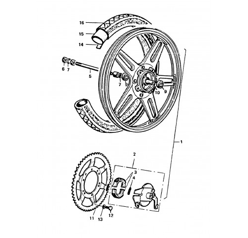 ROUE ARRIERE