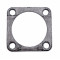 Joint Embase Cylindre Solex Velosolex Tout Mod&egrave;le - Fibre Graphite 1.20mm - &Oslash; 43mm - Ent. 43x43