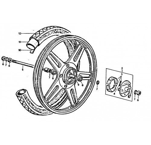ROUE AVANT