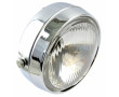 Optique de Phare Cyclo Motob&eacute;cane MBK 51 41 Rond Chrome - Complet (&Oslash; 130)