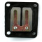 Clapet Peugeot 103 MVL SPX Vogue RCX SP support plastique + lamelle m&eacute;tal