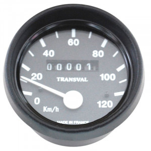Compteur Cyclo MBK 51 Club 120Kmh Rond (Kit Complet avec Gaine et Entraineur)