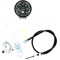 Compteur Cyclo MBK 51 Club 120Kmh Rond (Kit Complet avec Gaine et Entraineur)