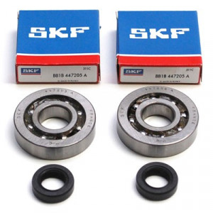 Kit Roulement Vilebrequin Peugeot Fox + Joint Spi Moteur (SKF SC04A47CS Polyamide)