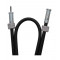 Cable Transmisson de Compteur Cyclo MBK 51 - Huret Carr&eacute; 1.8mm Roues 17 Pouces (703mm)