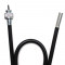 Cable Transmisson de Compteur Cyclo Peugeot 103 MVL Type Veglia Carré 1.8mm Lg 585