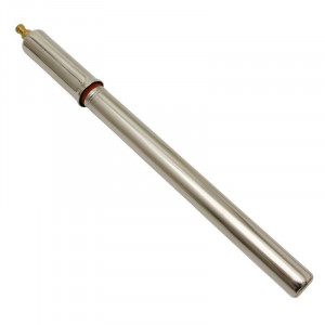 Pompe &agrave; air manuelle Classique 300mm Acier Chrom&eacute;pour Pneus Valve VS / VP