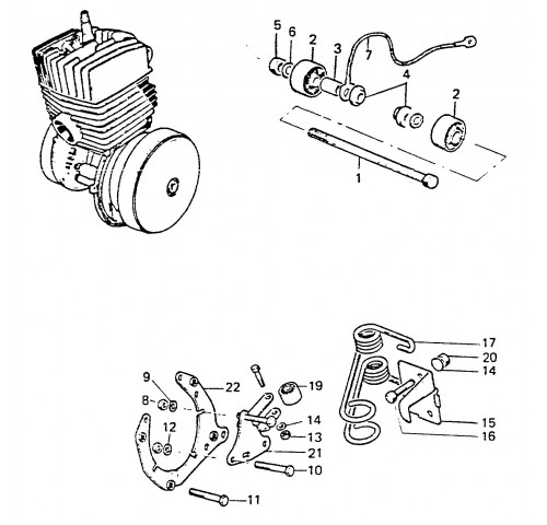 FIXATION MOTEUR