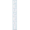 Autocollant de fourche Peugeot Blanc Lettrage