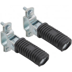 Repose Pied Cyclo Universel MBK 51 / Peugeot 103 RCX SPX (Bras Oscillant Carr&eacute;) (Paire)