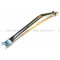 Barre de Renfort Cadre Peugeot 103 SP MVL Vogue - Chromé Coudé + Réglable 525 a 560mm