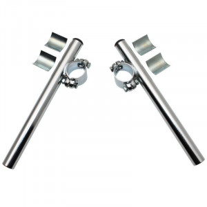 Guidon Bracelet universel Chrom&eacute; Moto Cyclo // &Oslash; au choix