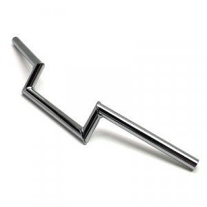 Guidon Z Barre Chrom&eacute; MBK 51 / Peugeot 103 - Lisse (H 5cm)