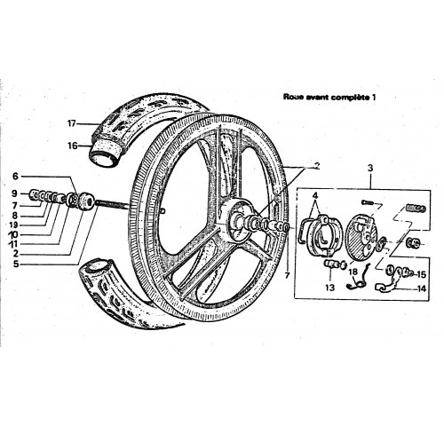 ROUE AVANT