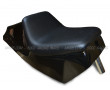 Selle Cyclo Poly Mob Course Formule 50 MBK / Peugeot Noir (peinte) + Tige Selle + Mousse