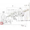 Bouton à Rivet / Clip de Poulie Embrayage Peugeot 103 RCX SPX Clip (Index) - Origine