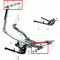 Vis Axe Moteur Peugeot 103 SP MVL HP M10 Lg. 175mm Pas de 100 +  Bras Oscillant et Suspensions