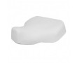 Dessus de Selle Blanc Peugeot 103 SP MVL SPX Vogue - Avec Mousse