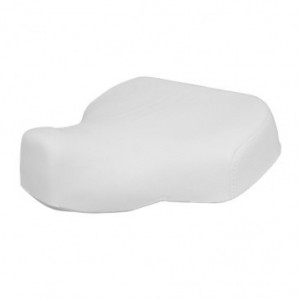 Dessus de Selle Blanc Peugeot 103 SP MVL SPX Vogue - Avec Mousse