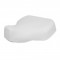 Dessus de Selle Blanc Peugeot 103 SP MVL SPX Vogue - Avec Mousse