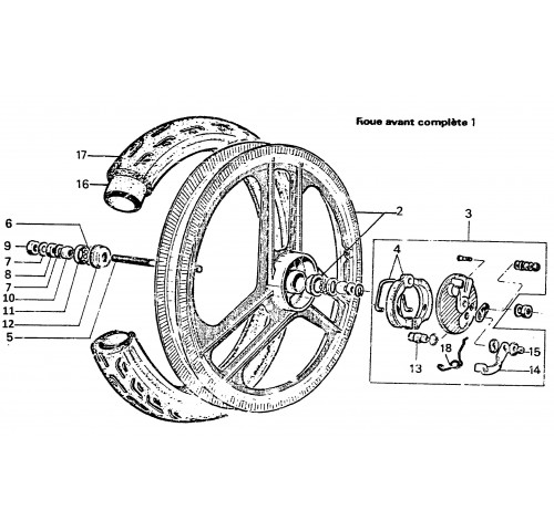ROUE AVANT