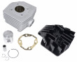 Haut Moteur Doppler Open mbk 51 - Kit Cylindre 50cc + Piston + Culasse Open CNC