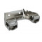 Pontet de fixation Porte Bagage / Amortisseur Peugeot 103 Sp MVL Acier Chrome