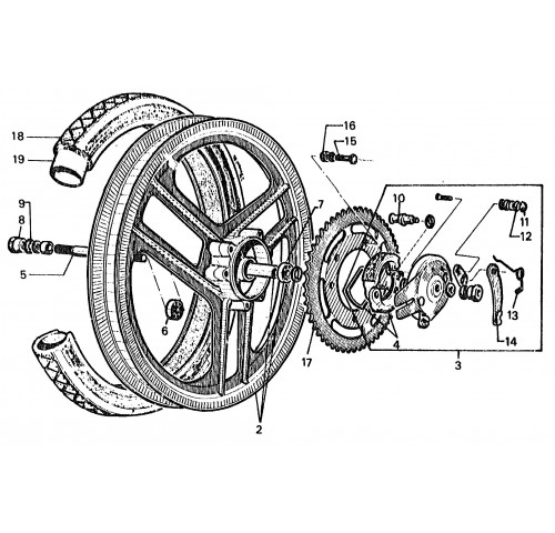ROUE ARRIERE