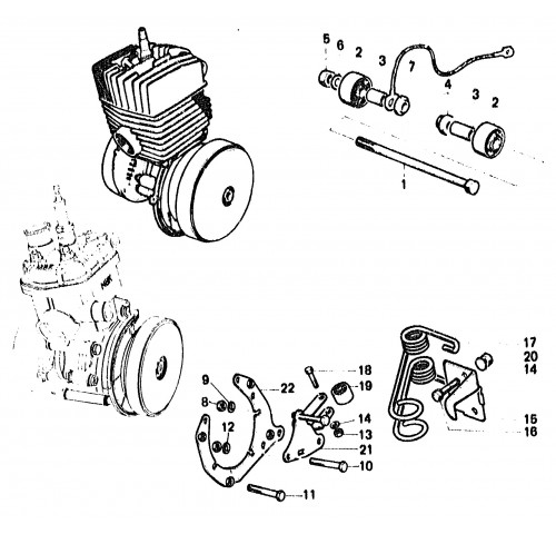FIXATION MOTEUR