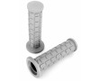 Rev&ecirc;tement Poign&eacute;e Magura Gris Clair 130mm Mobylette MBK Peugeot - Paire