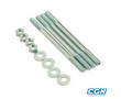 Goujon de Carter M7 x 110 Pour Nitro Ovetto Yamaha Aerox Neos (Jeu de 4)