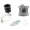 Pipe Polini Ø21mm Carter Polini MBK 51 / Peugeot 103 - Montage Souple - CBE (PHBG/CP)