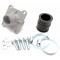 Pipe Polini &Oslash;21mm Courte Carter Polini MBK 51 / Peugeot 103 - Montage Souple - CBE (PHBG/CP)