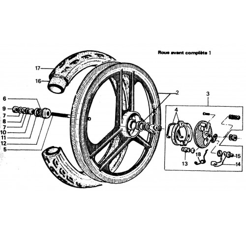ROUE AVANT