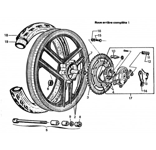 ROUE ARRIERE