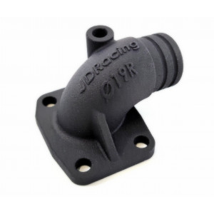 Pipe Admission MBK 51 &Oslash; 19mm Montage Souple PHBG/CP - Sortie Ronde 19mm - JDR