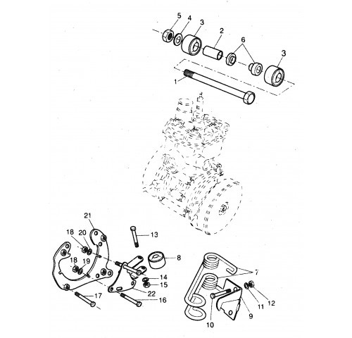 FIXATION MOTEUR