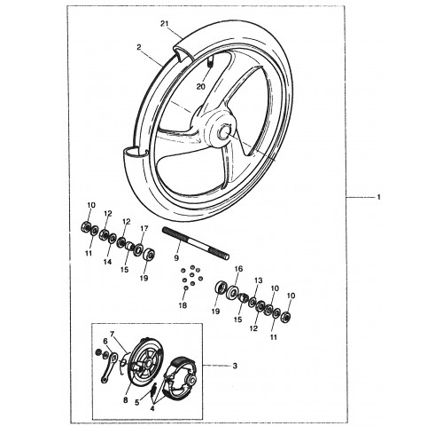 ROUE AVANT 