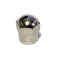 Bouchon de Valve Acier Chrome Hexagonal Universel Cyclo Scooter Moto (Unit&eacute;)