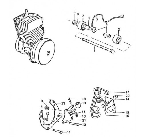 FIXATION MOTEUR