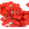 Bouchon de valve Rouge Plastique Standard Cyclo MBK / Peugeot Moto Scooter - Universel