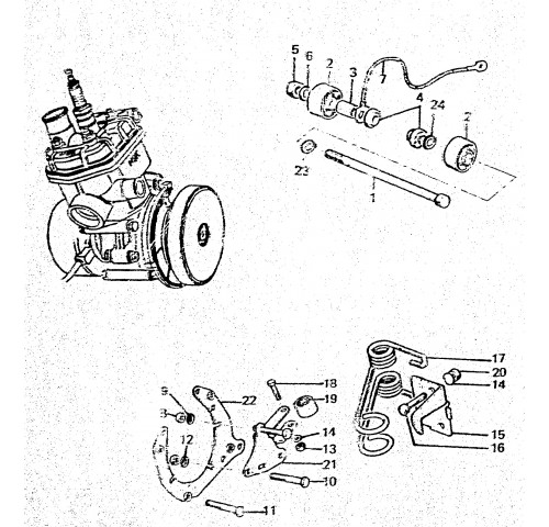 FIXATION MOTEUR