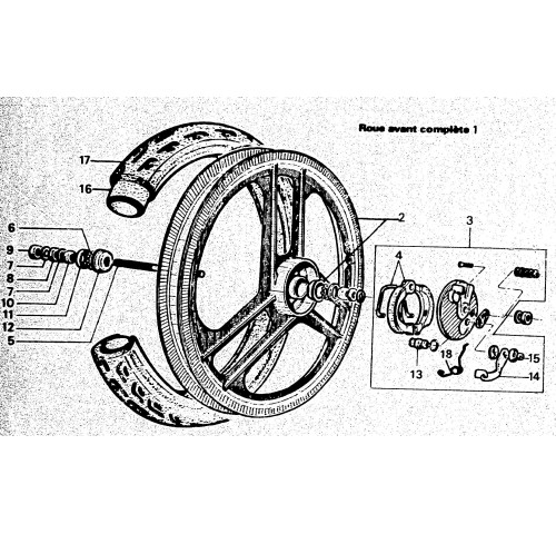 ROUE AVANT