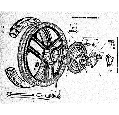 ROUE ARRI&Egrave;RE
