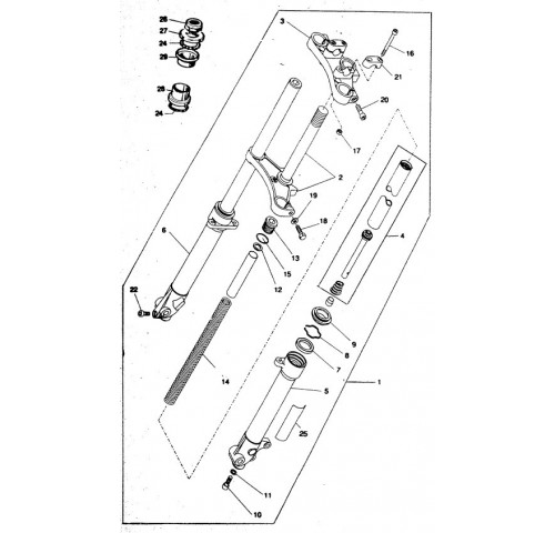 FOURCHE TELESCOPIQUE