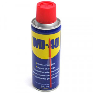 Lubrifiant D&eacute;grippant Multifonction WD40 200ml (Aerosol)