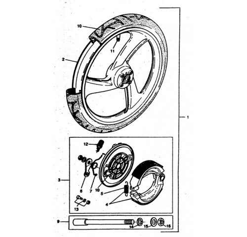 ROUE AVANT