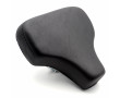Selle MBK 51 41 Noire Mobylette Motob&eacute;cane type origine &agrave; ressort Compl&egrave;te (Simili Cuir) (Pouf)